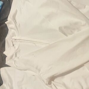 White Long Sleeve Top